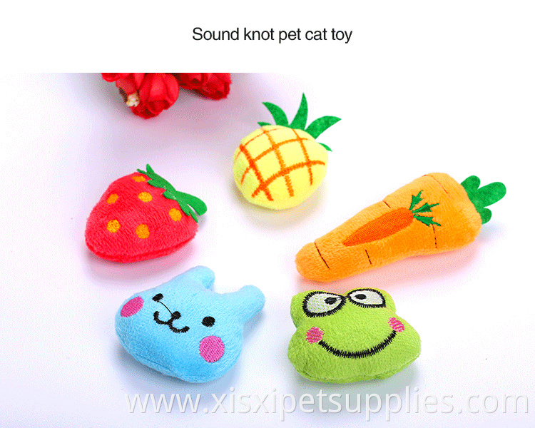 Plush Cat Toy With Catnip Interesting Interactive Toy For Cat five style